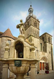 Basilique de Saulieu en Bourgogne