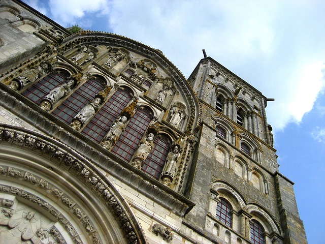 Eglise de Vezelay dans le Morvan